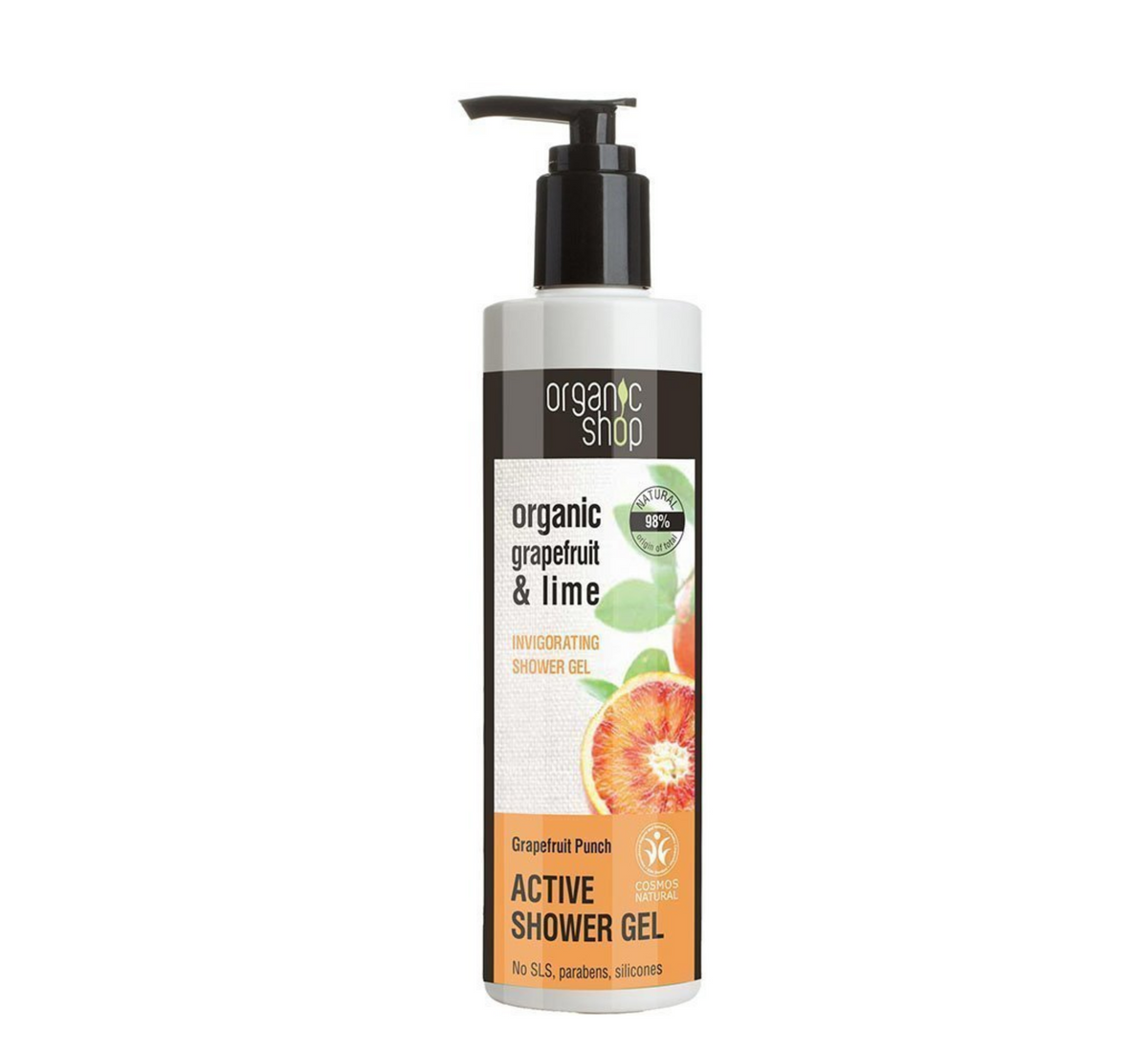 O.SH ACTIVE SHOWER GEL GRAPEFRUIT & LIME (1489E)
