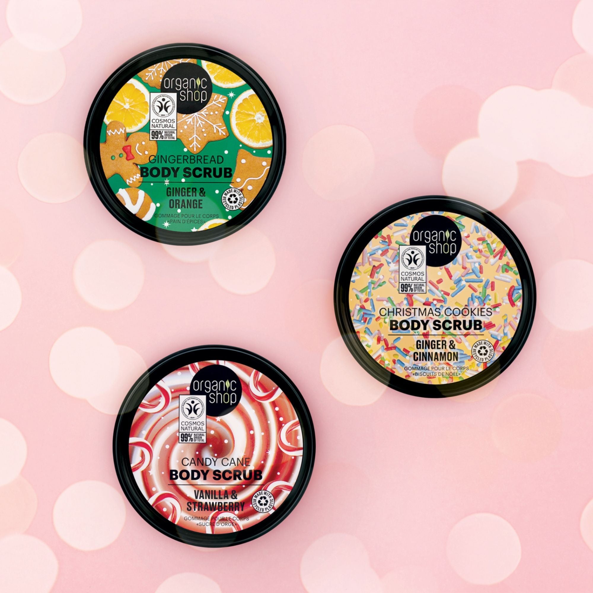 Organic Shop Gingerbread Body Scrub Ginger and Orange (250ml)