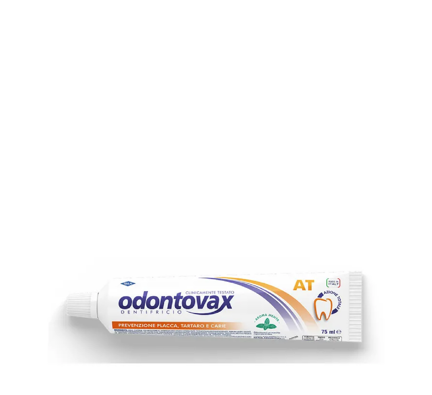 Pastë dhëmbësh Odontovax AT (Parandalim i pllakës, gurëzave dhe kariesit) *75ml