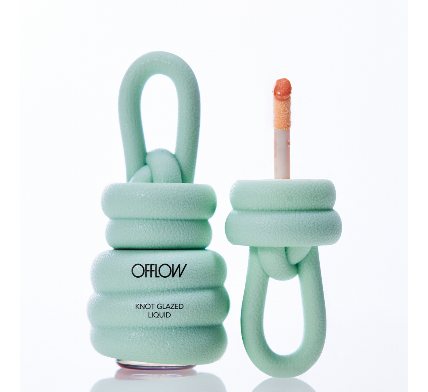 Offlow Knot Glazed Liquid Y04 Sundown Coral