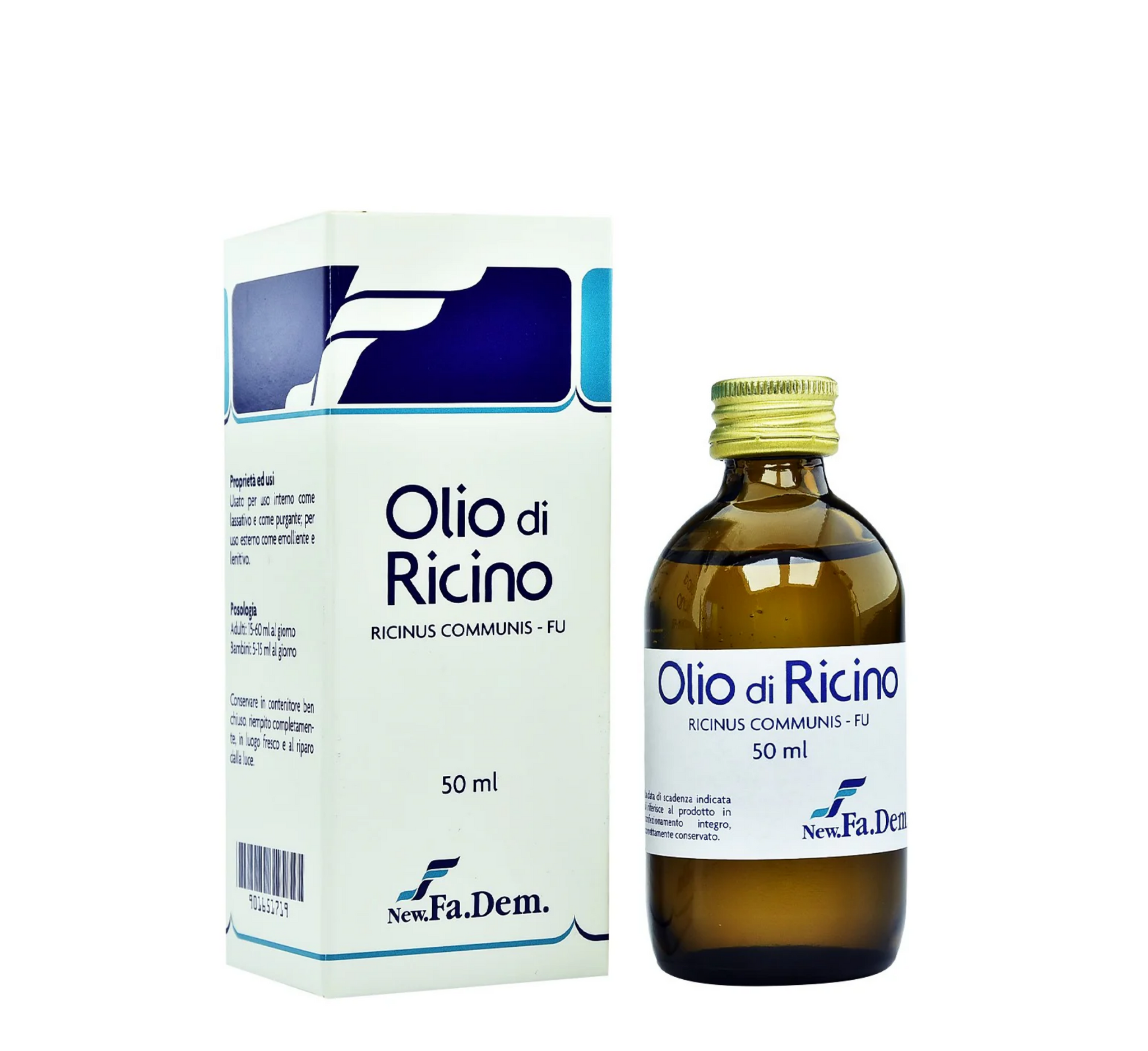 Olio Di Ricino (Vaj Kastori) *50 Ml