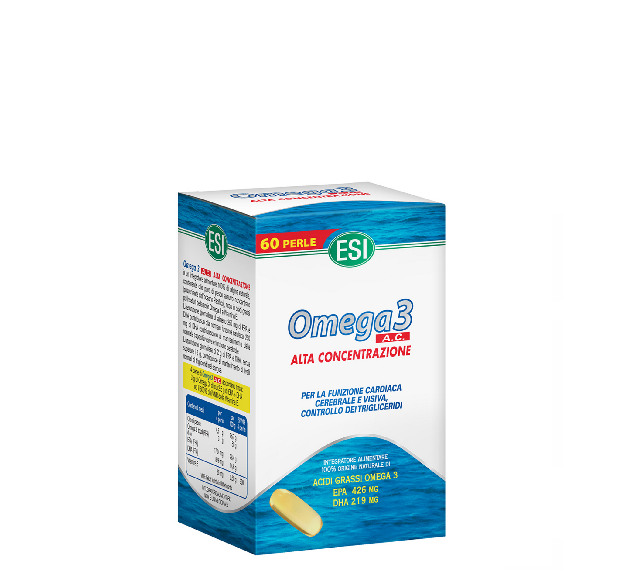 ESI Omega 3 AC *60 kapsula 