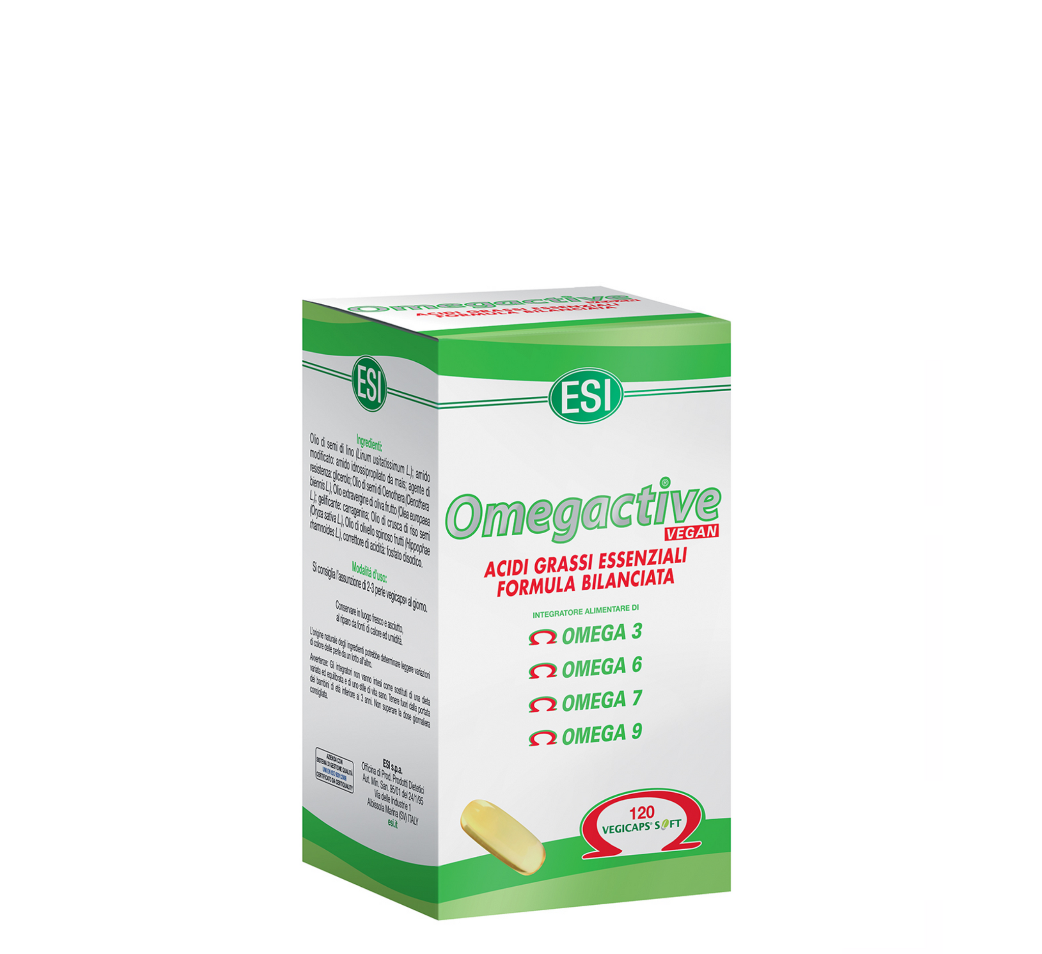 ESI Omegactive Vegan *120 kapsula 