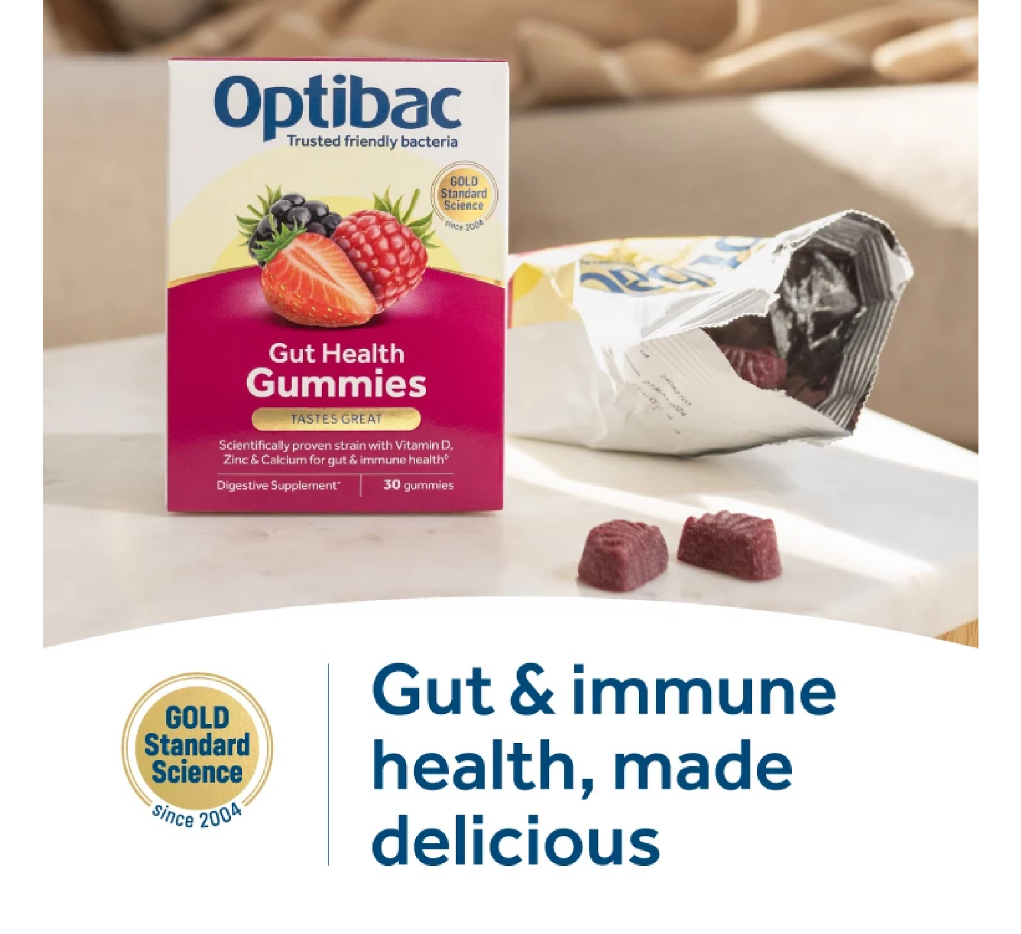 Optibac Gut Health Gummies *30pcs