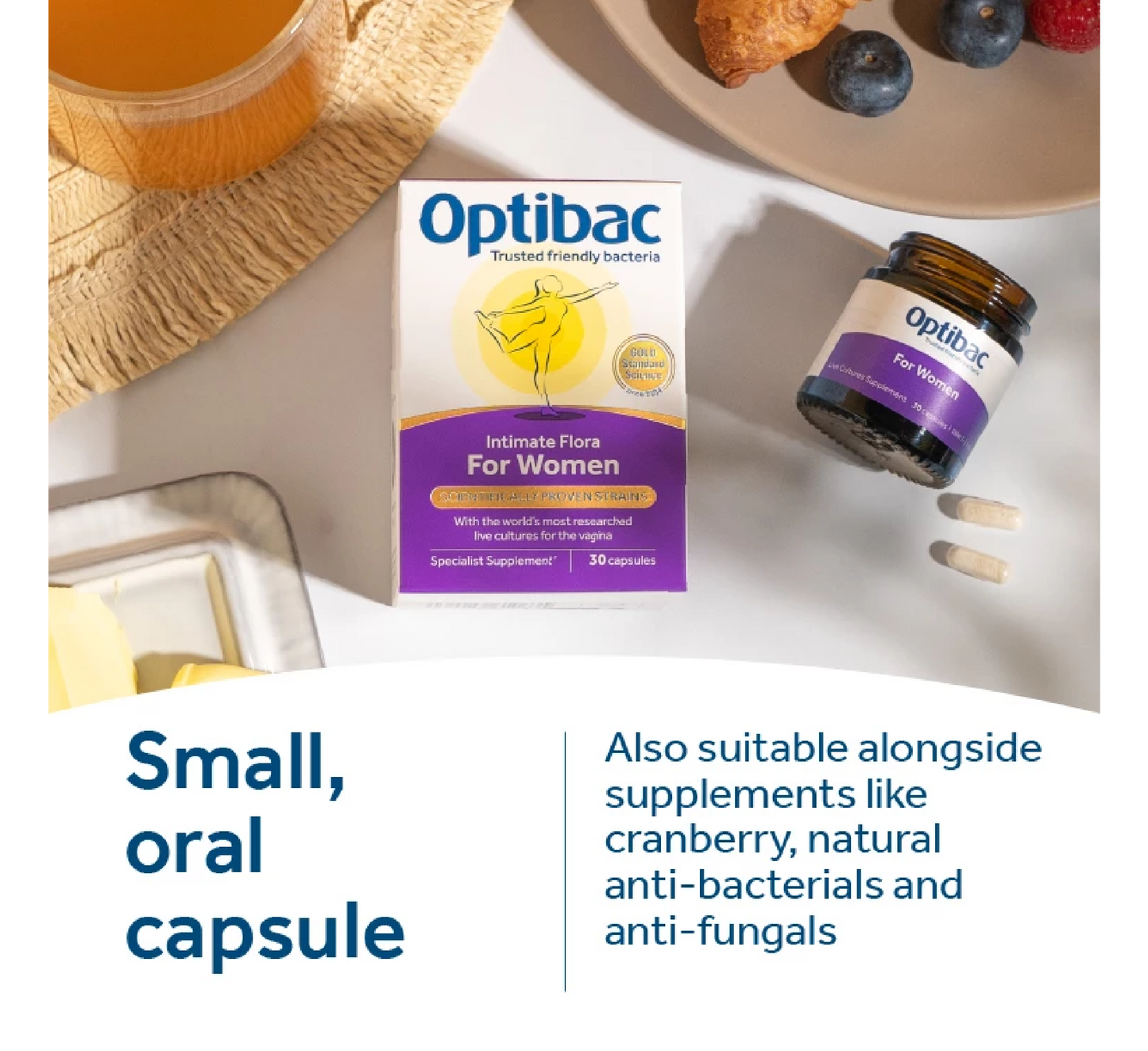 Optibac Intimate Flora For Women *30caps