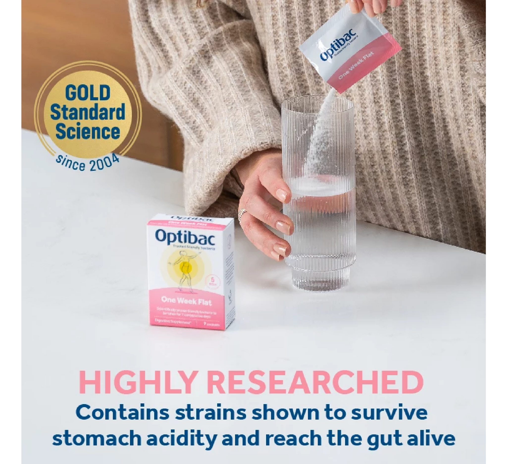 Optibac One Week Flat *7 bustina