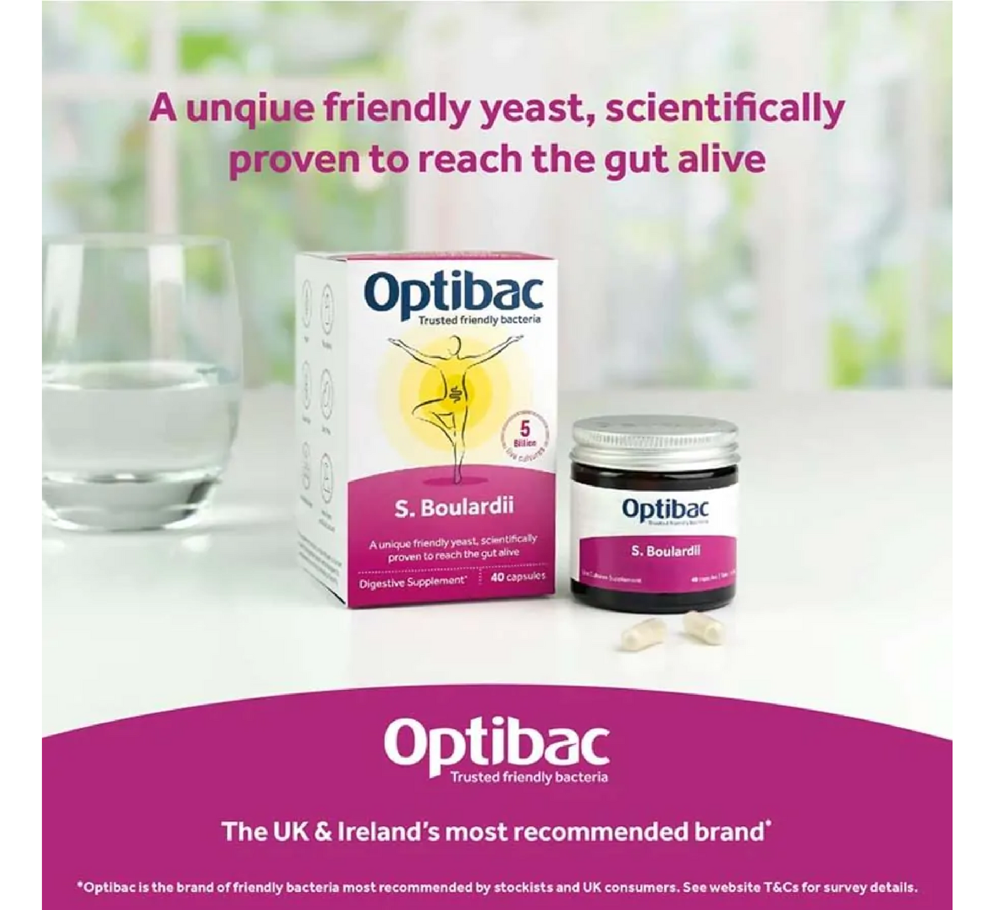 Optibac Saccharomyces Boulardii *16caps