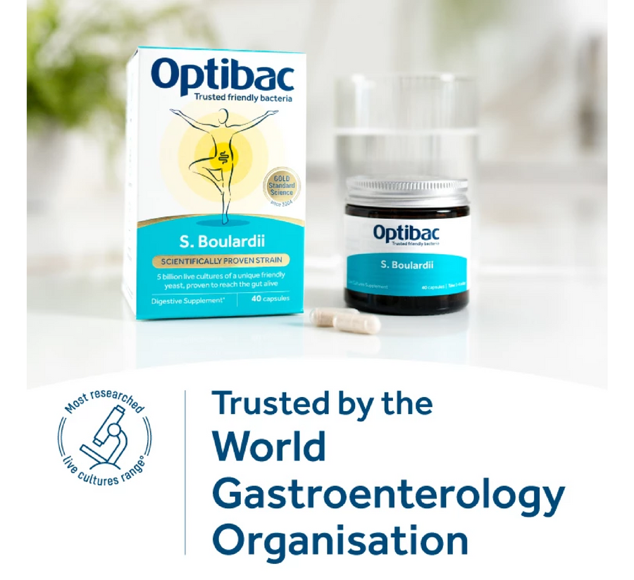 Optibac Saccharomyces Boulardii *16caps