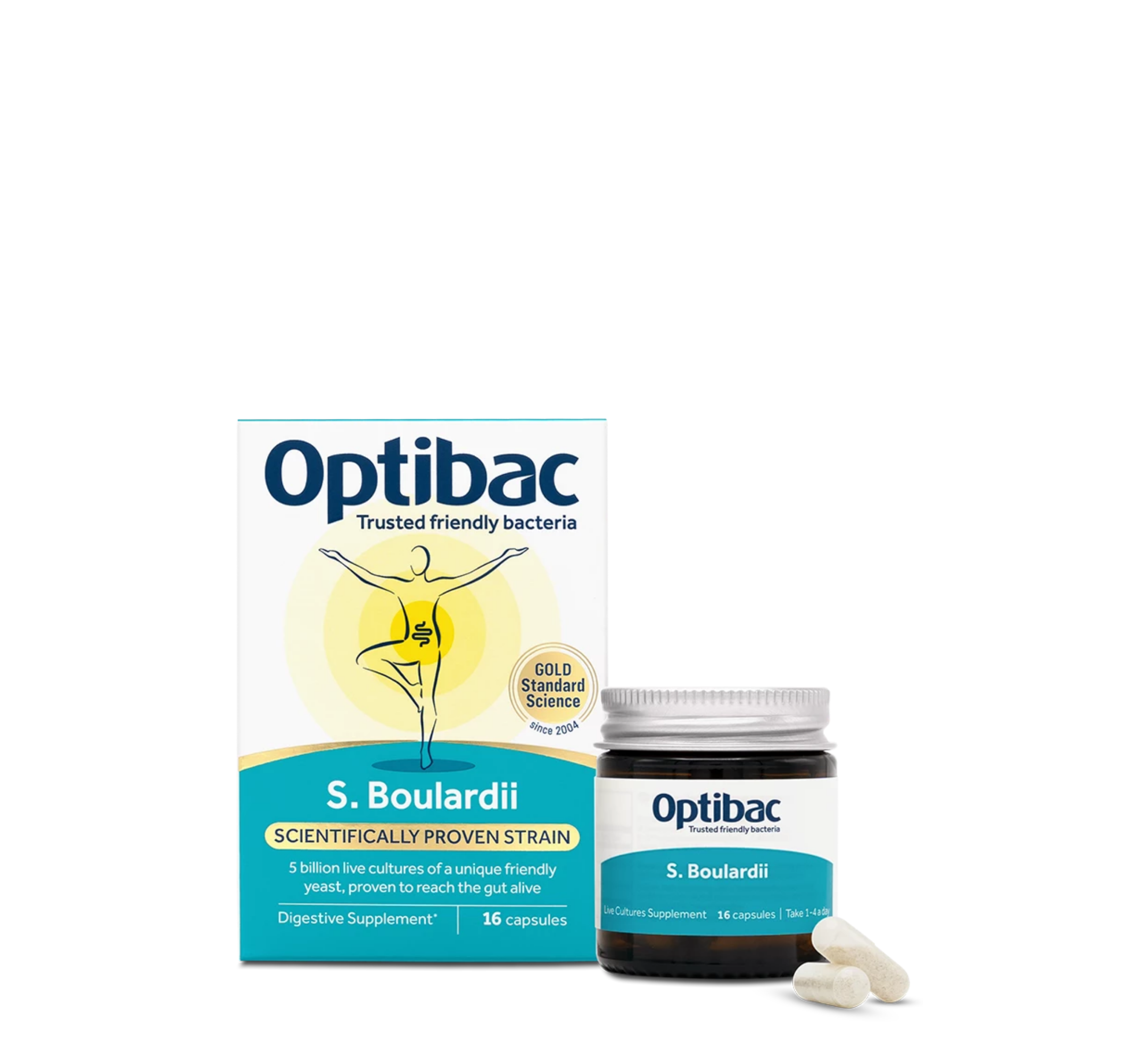 Optibac Saccharomyces Boulardii *16caps