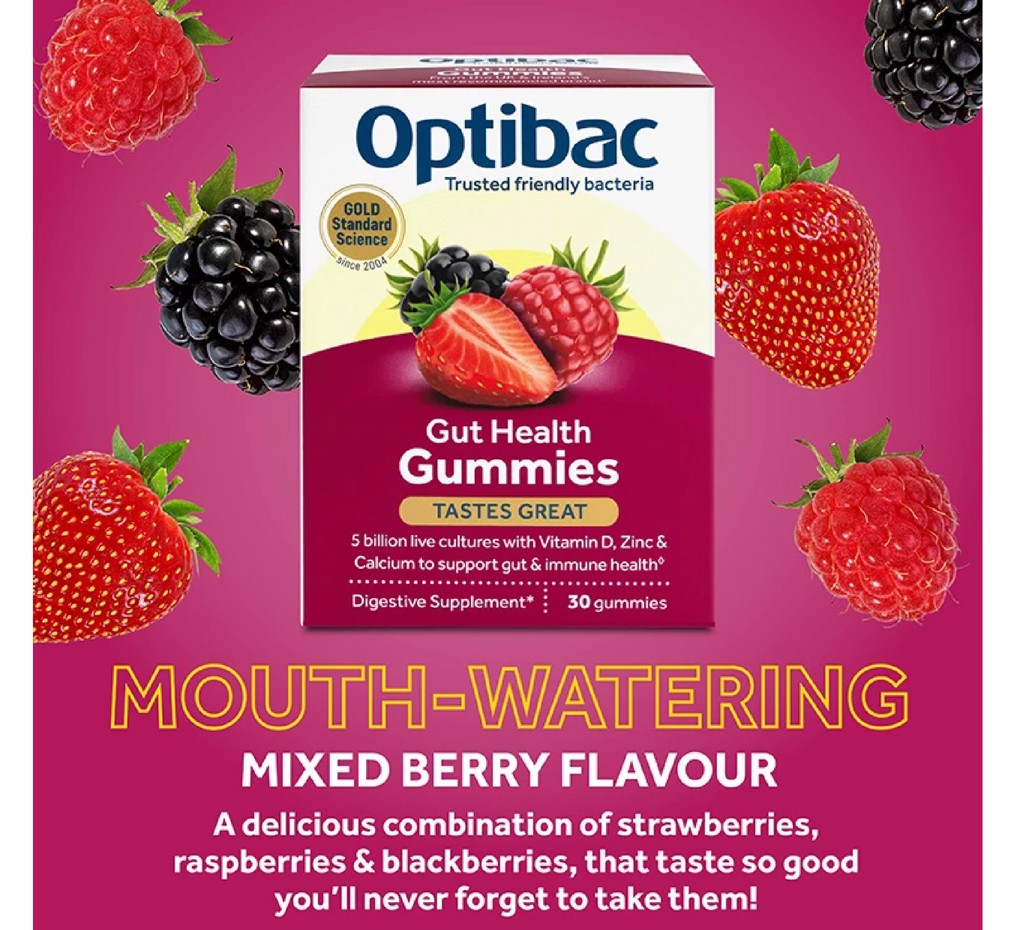 Optibac Gut Health Gummies *30pcs
