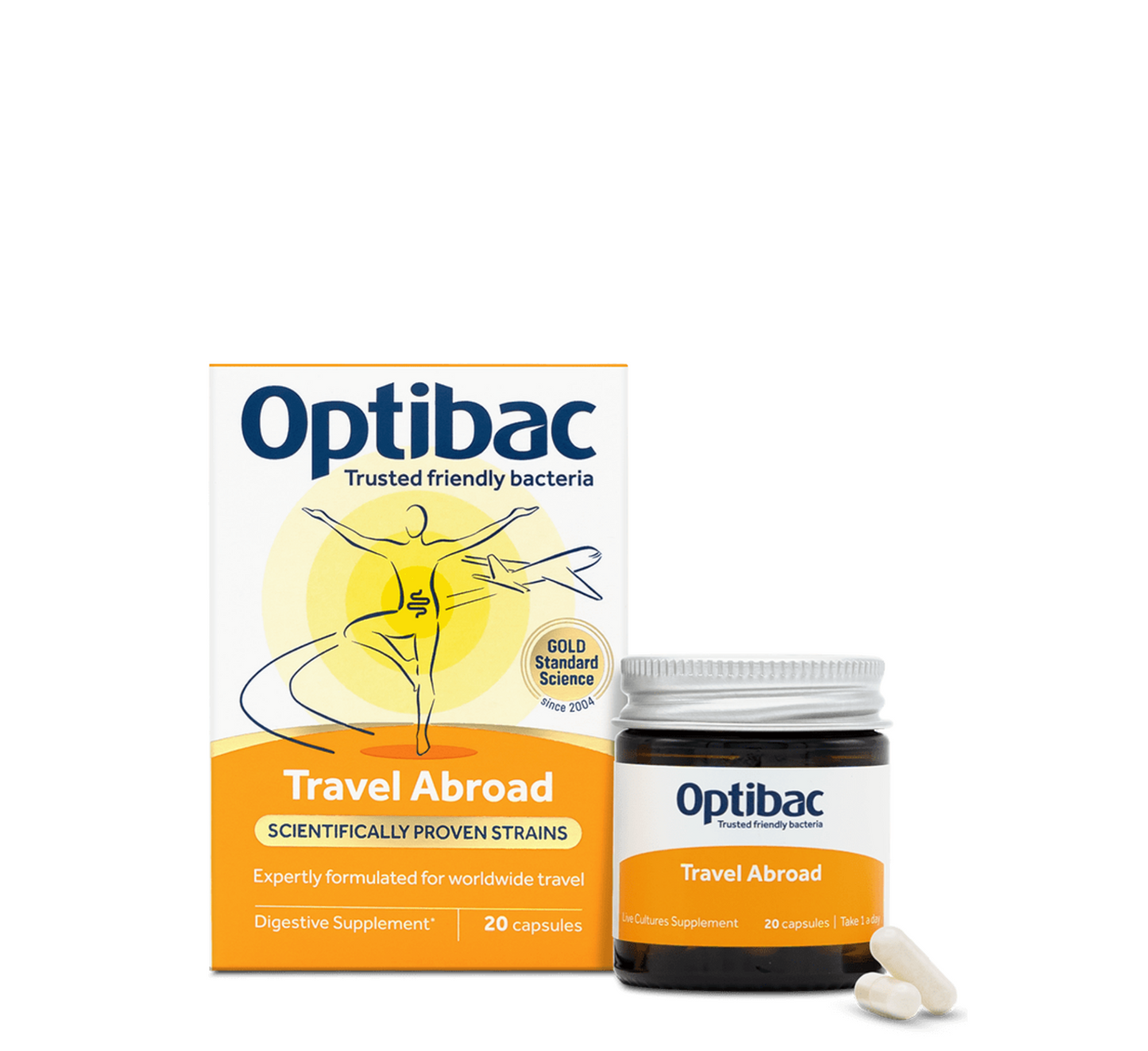 Optibac Travel Abroad *20caps