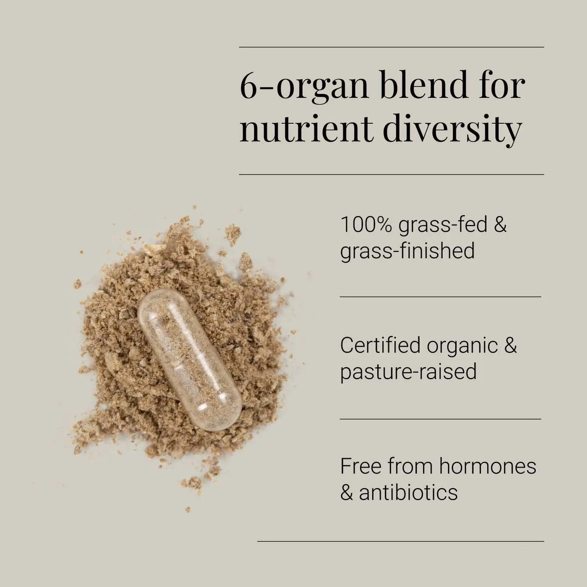 Organic Organ Complex - 180 Capsules