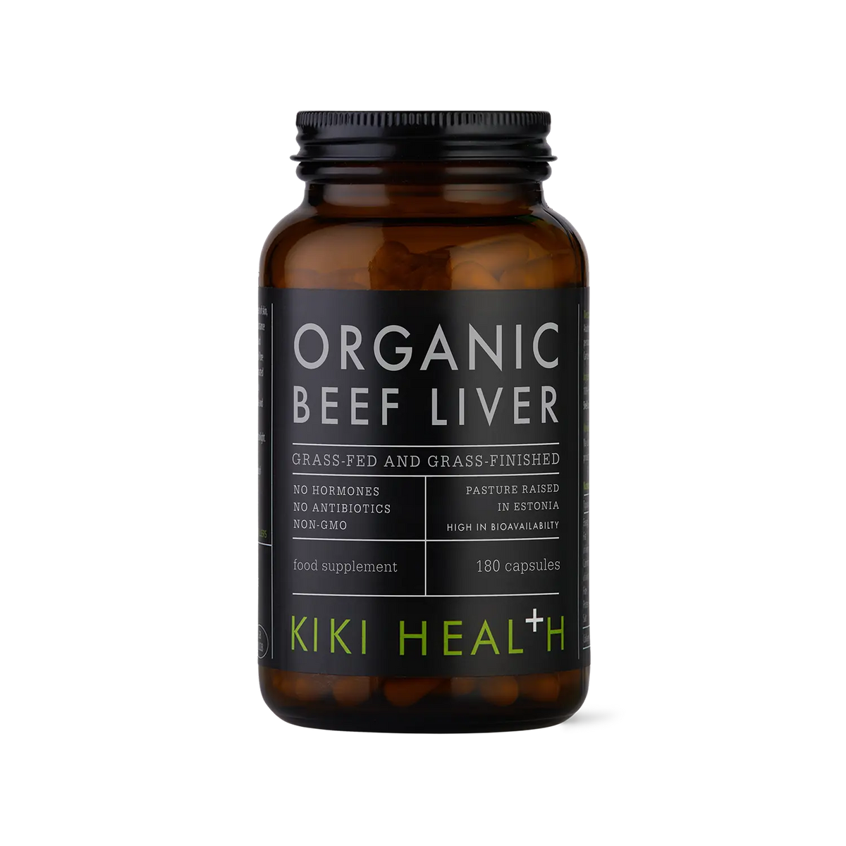 Organic Beef Liver - 180 Capsules
