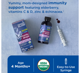Organic Baby Immunity Drops with Elderberry *90ml