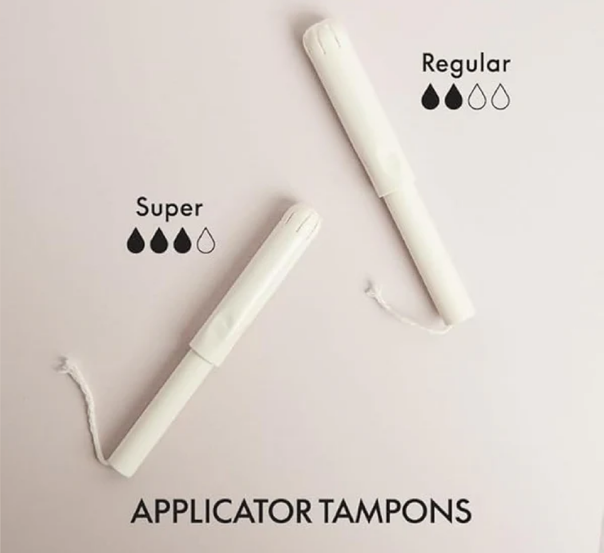 Organic Cotton Applicator Tampons