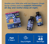 Shurup organik për kollë dhe mukus për fëmijë, duo ditë dhe natë