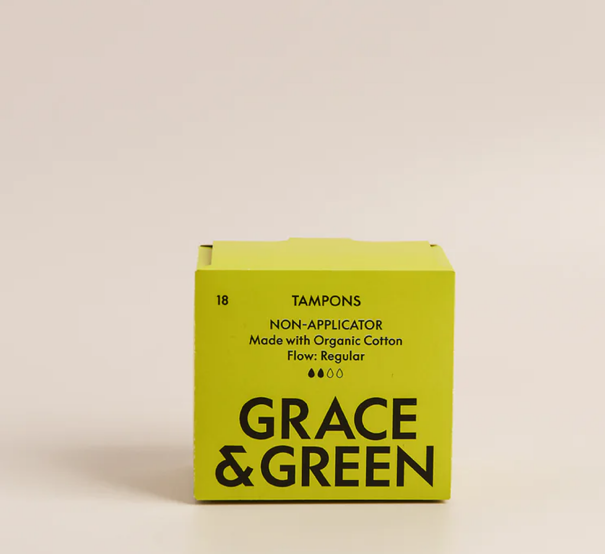 Organic Cotton Non-Applicator Tampons