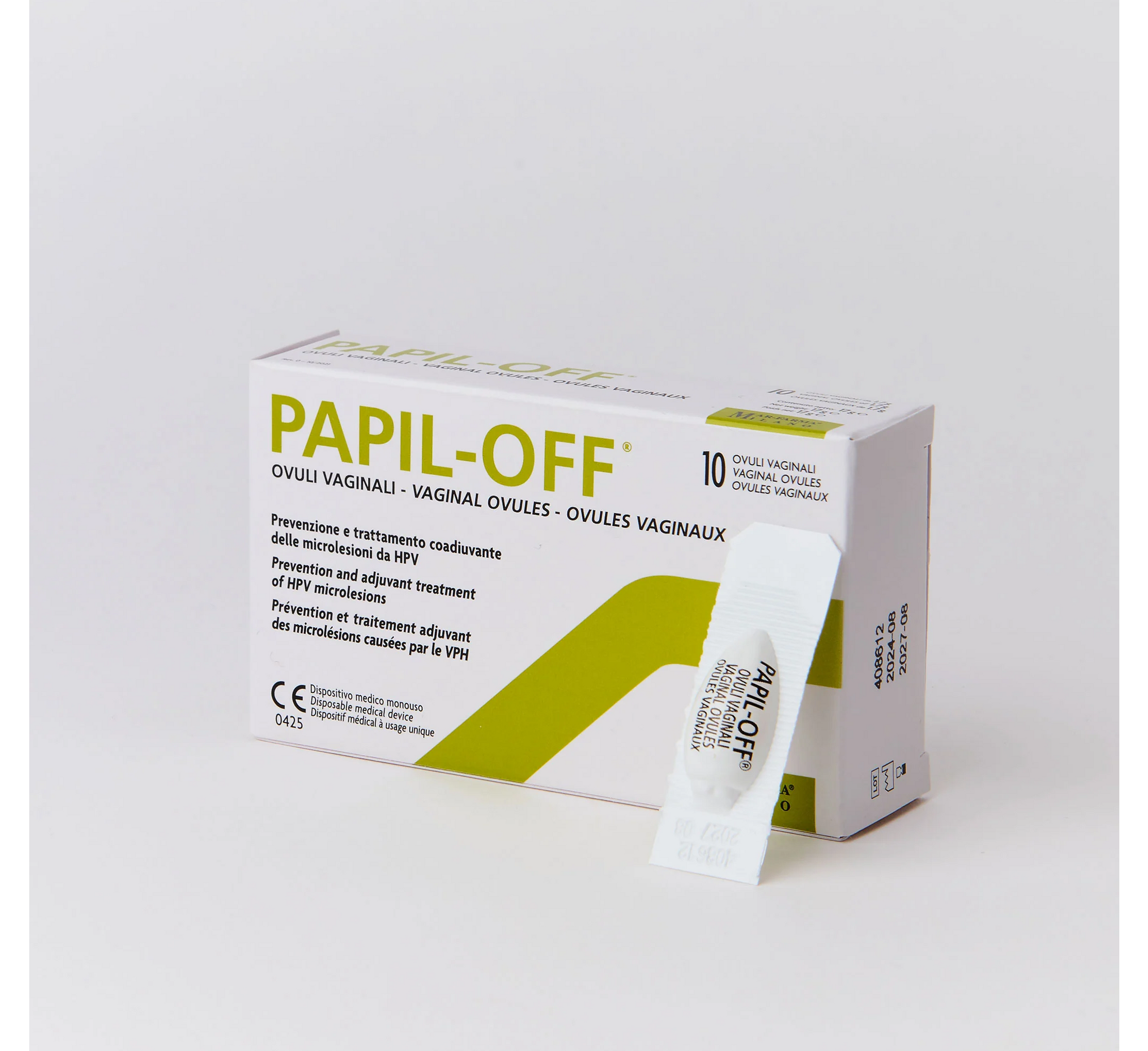 PAPIL-OFF Vaginal Ovules *10 pcs