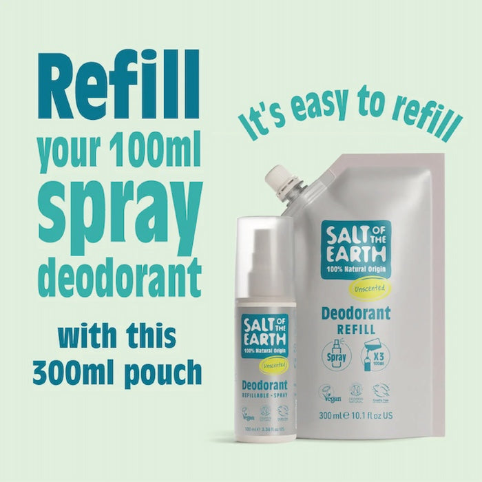 Natural Deodorant Spray – Refill 300ml