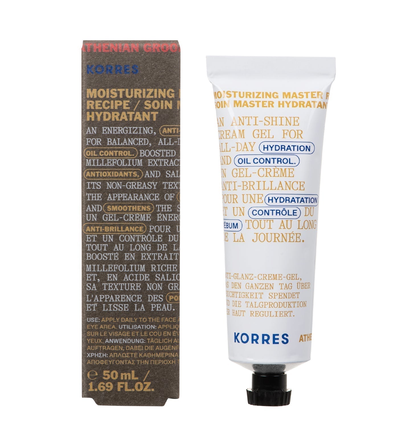 Αthenian Grooming Moisturizing Master Recipe Face Cream for Men 50ml