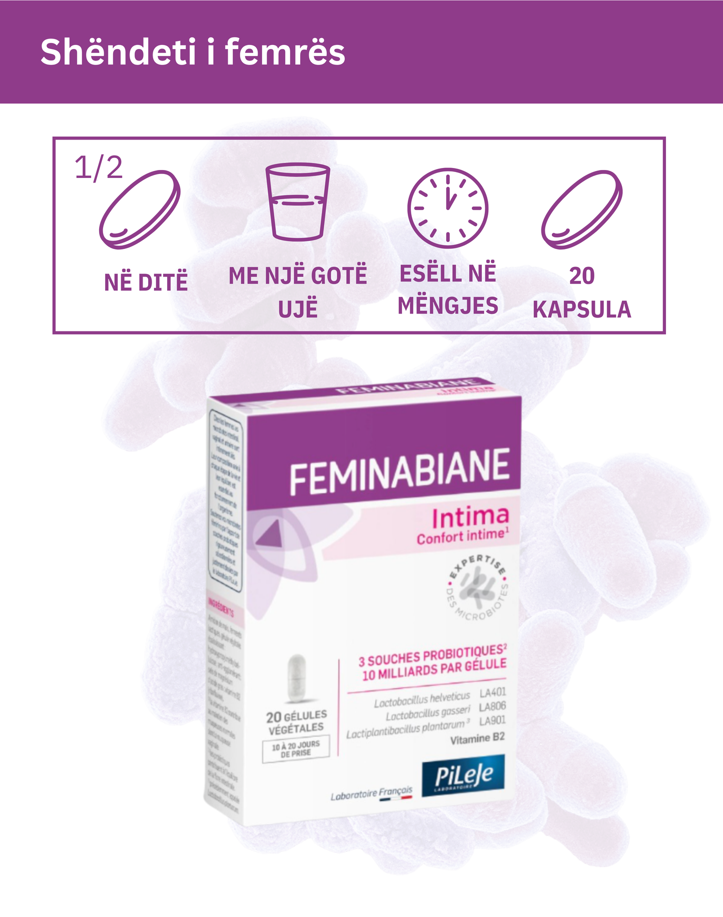 PiLeJe Femibiane Intima *20 Kapsula
