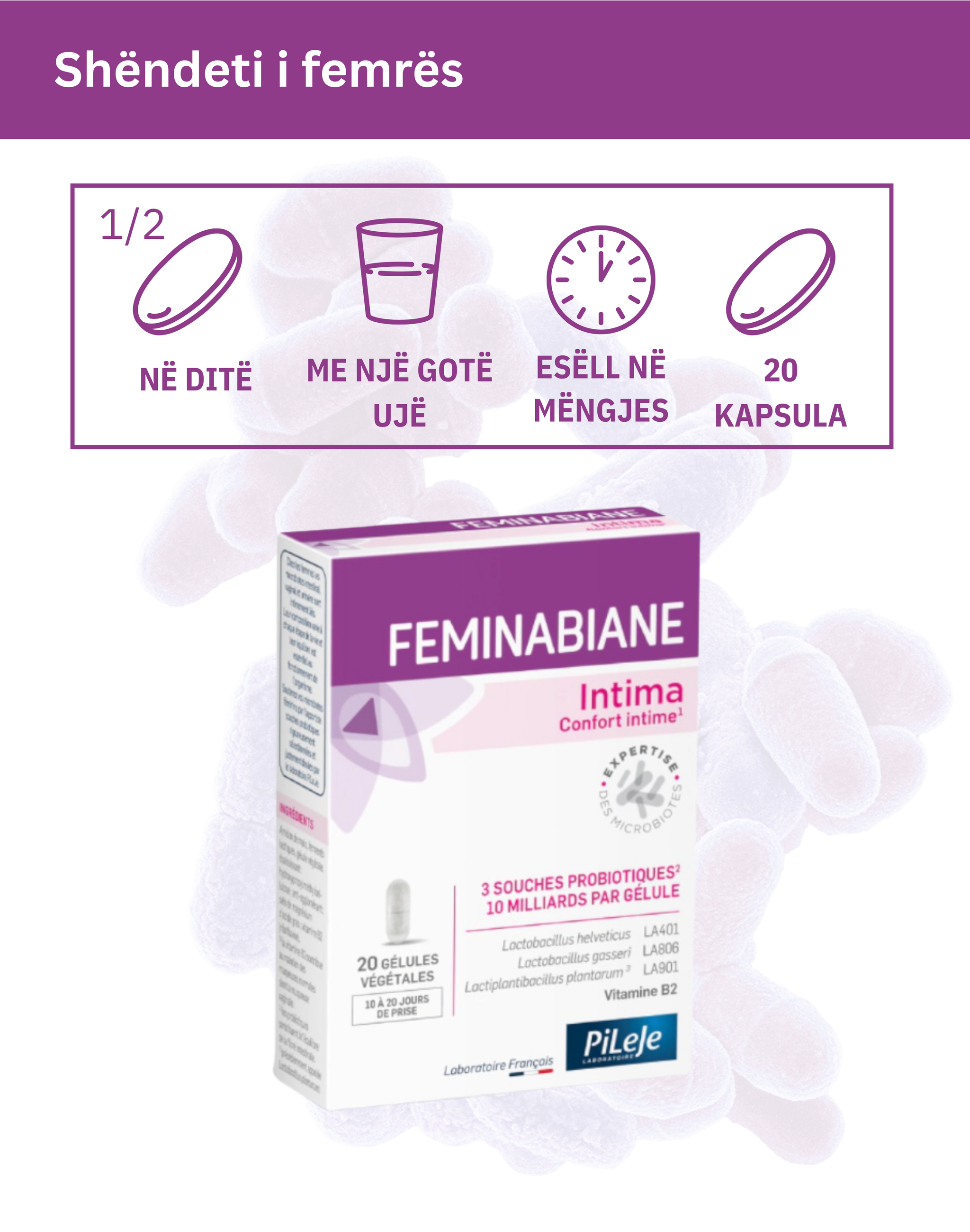 PiLeJe Femibiane Intima *20 Kapsula