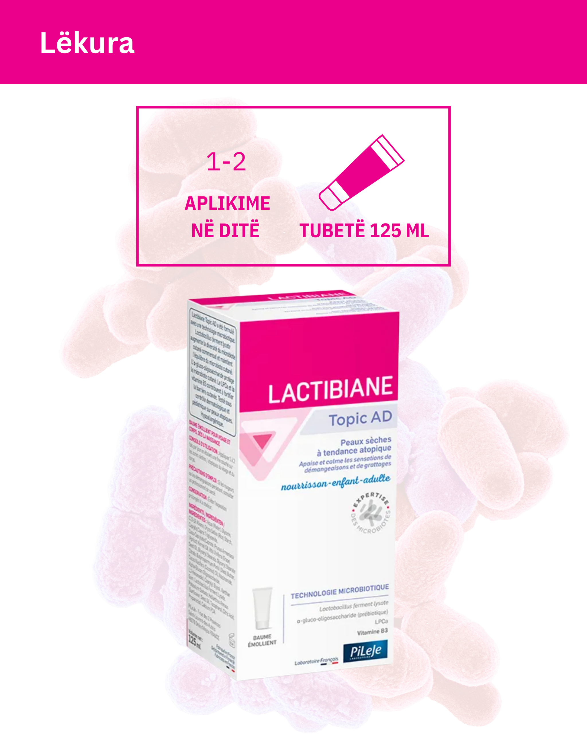 PiLeJe Lactibiane Topic AD *125 ML