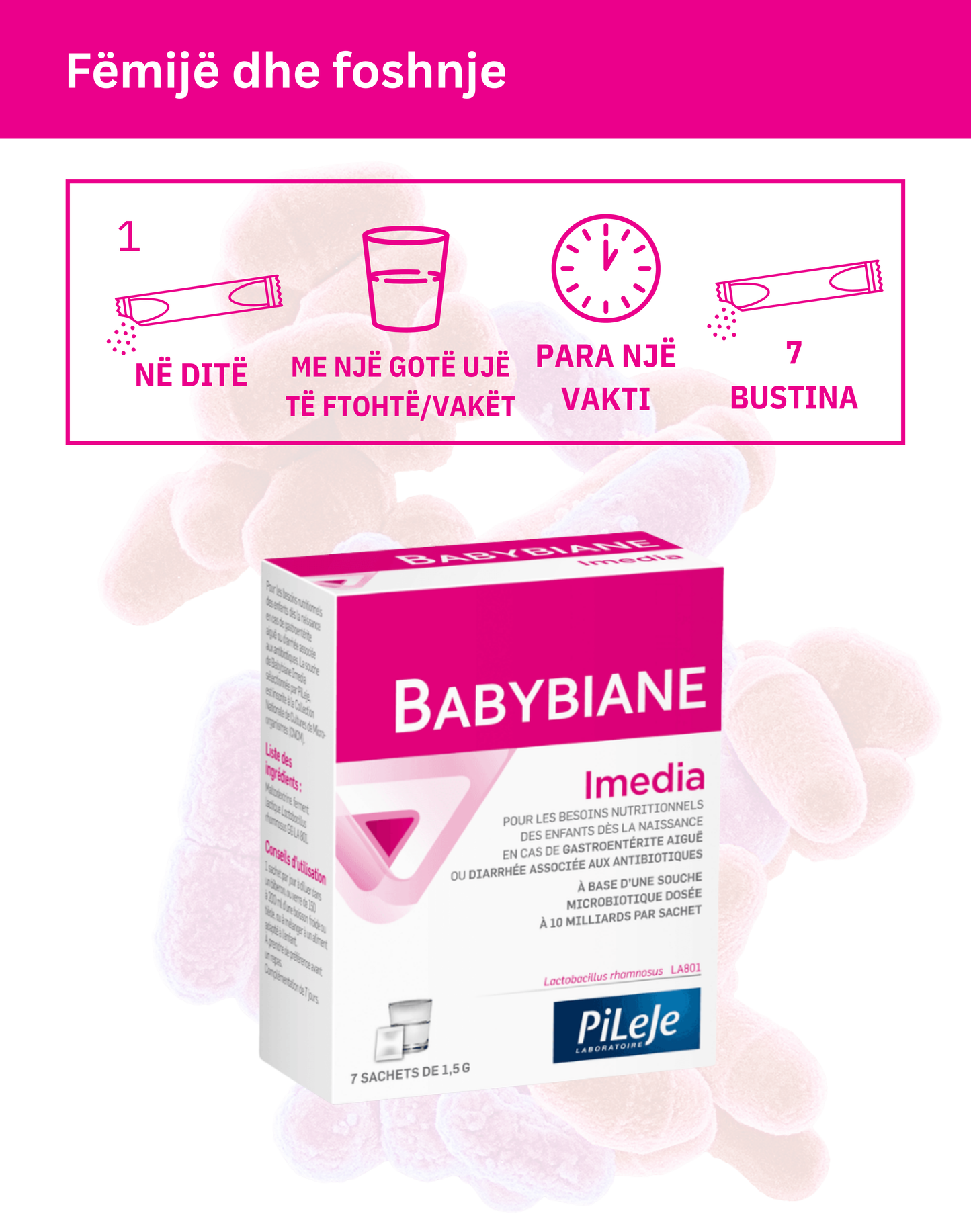 PiLeJe BabyBiane Imedia 7 Bustina