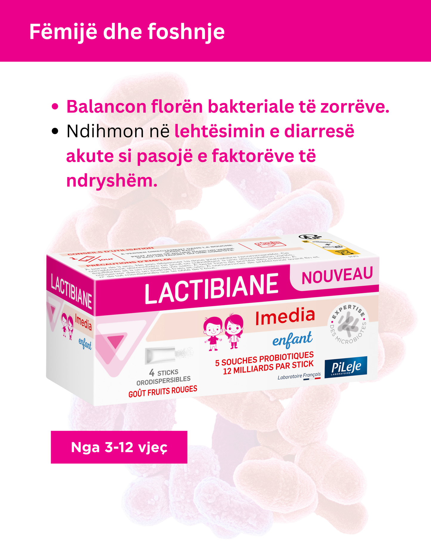 PiLeJe Lactibiane Imedia Enfant 4 Bustina