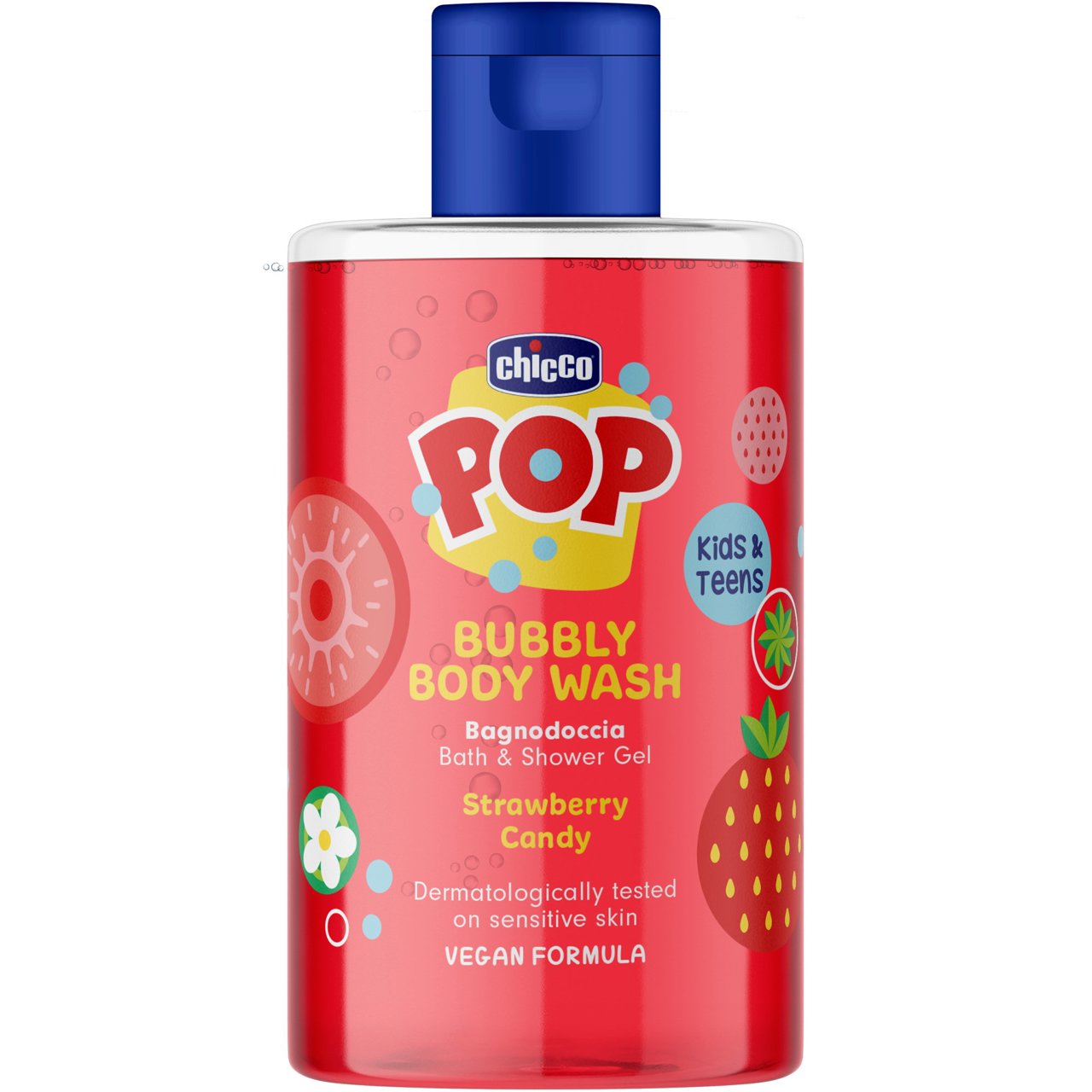 POP Bagnodoccia Strawberry Candy 300 Ml 6Y+
