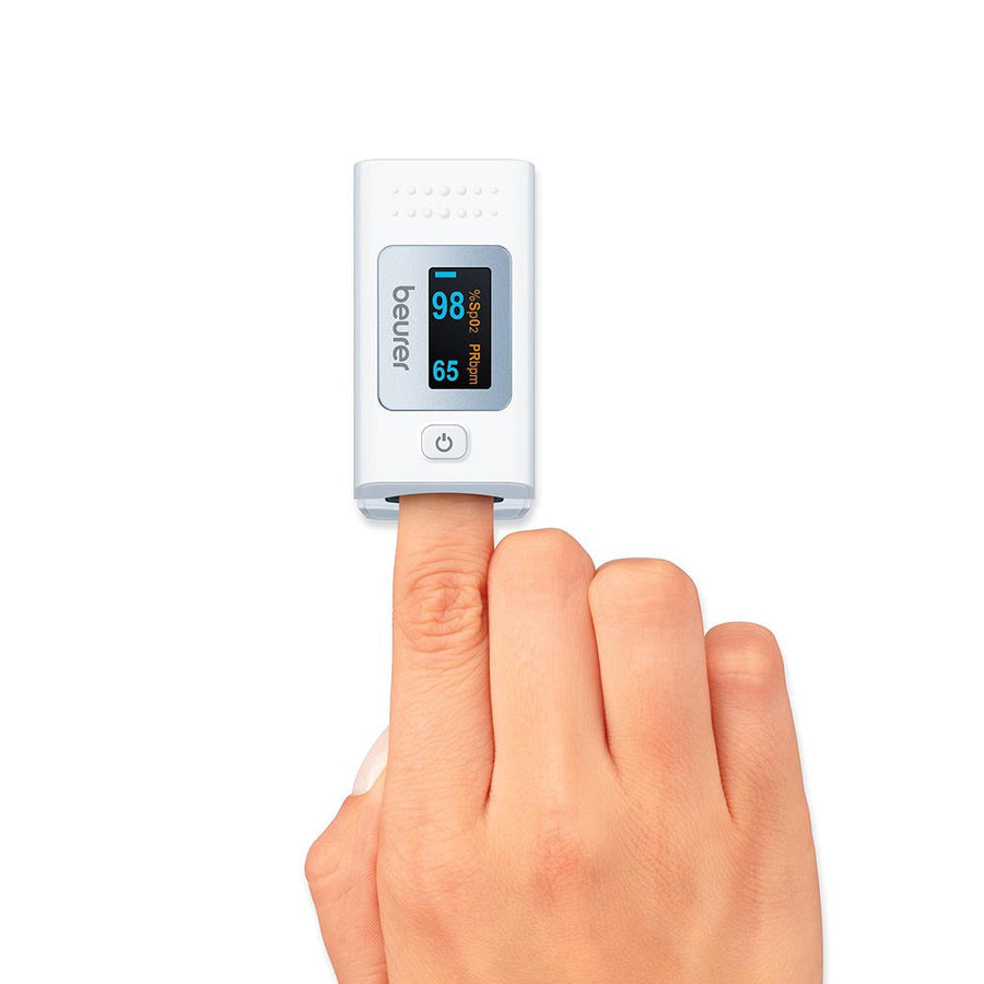Beurer PO 35 Pulse Oximeter: Oxygen Saturation Level & Pulse Rate Monitor