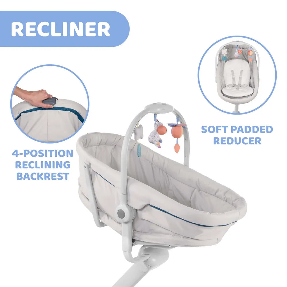 Chicco 4 in 1 Baby Hug Crib – Glacial