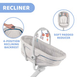 Chicco 4 in 1 Baby Hug Crib – Glacial