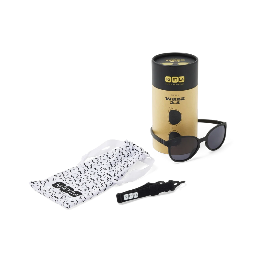 Wazz Black Baby Sunglasses