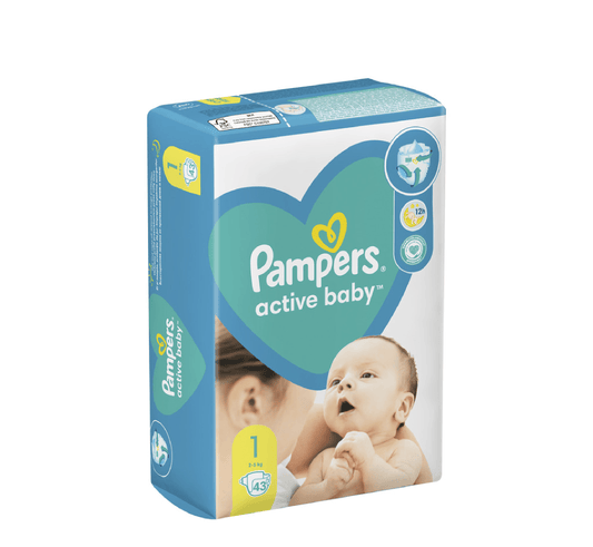 Pampers Active Baby 1 (2-5 kg) - Halsa