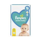 Pampers Active Baby 2 (4-8 kg) - Halsa