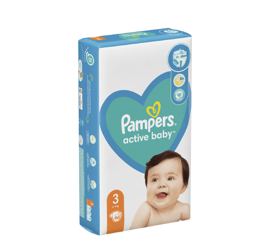 Pampers Active Baby 3 (6-10 kg) - Halsa