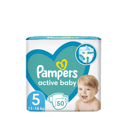 Pampers Active Baby 5 (11-16 kg) - Halsa