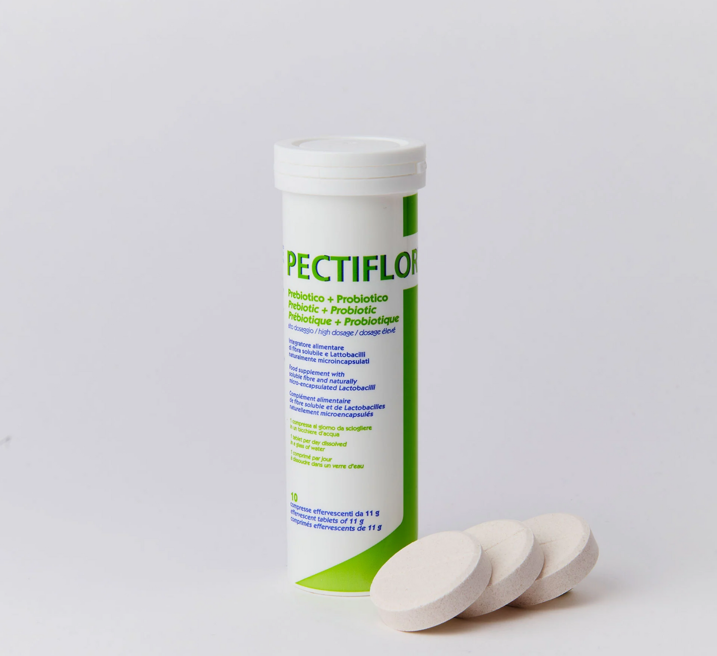 Pectiflor (Prebiotics & Probiotics) *10 efferfescent tabs