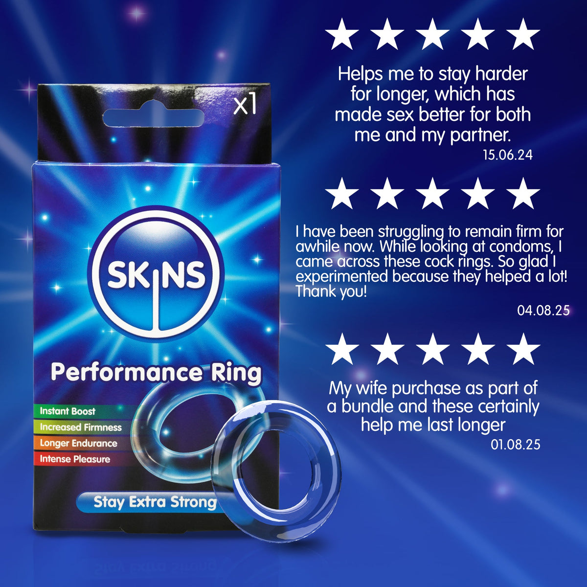Skins Performance Cock Rings