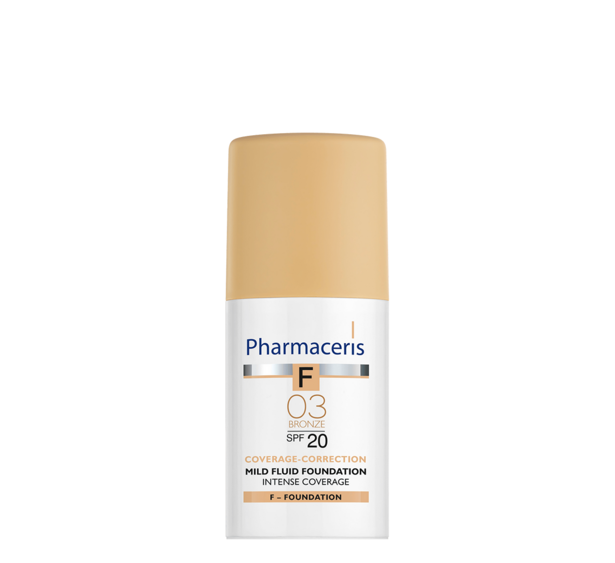 Pharmaceris F MILD FLUID FOUNDATION SPF 20 COVERAGE-CORRECTION 03 BRONZE 30ml