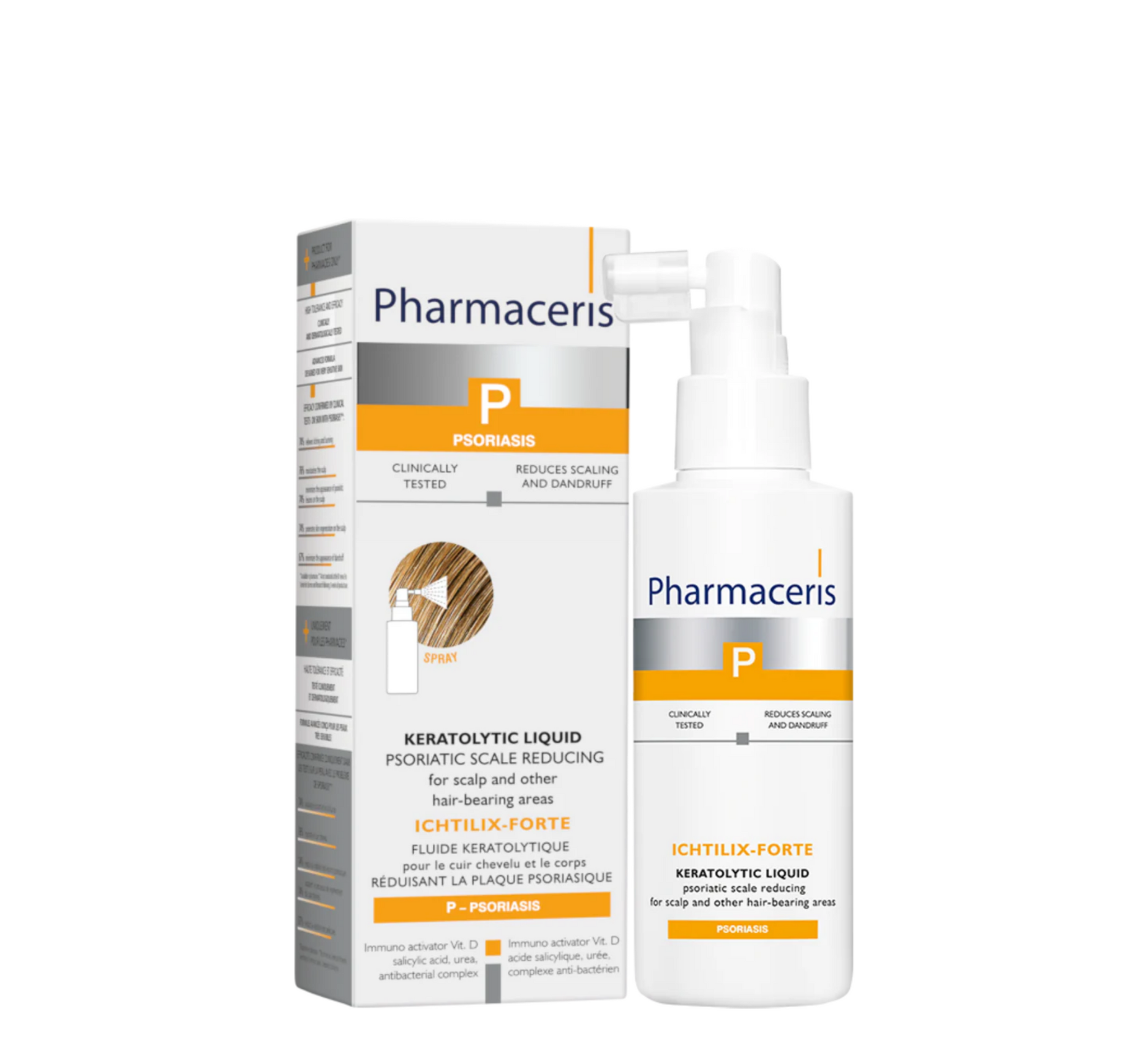 Lëng keratolitik Pharmaceris P-Psoriasis Ichtilix-Forte *125ml