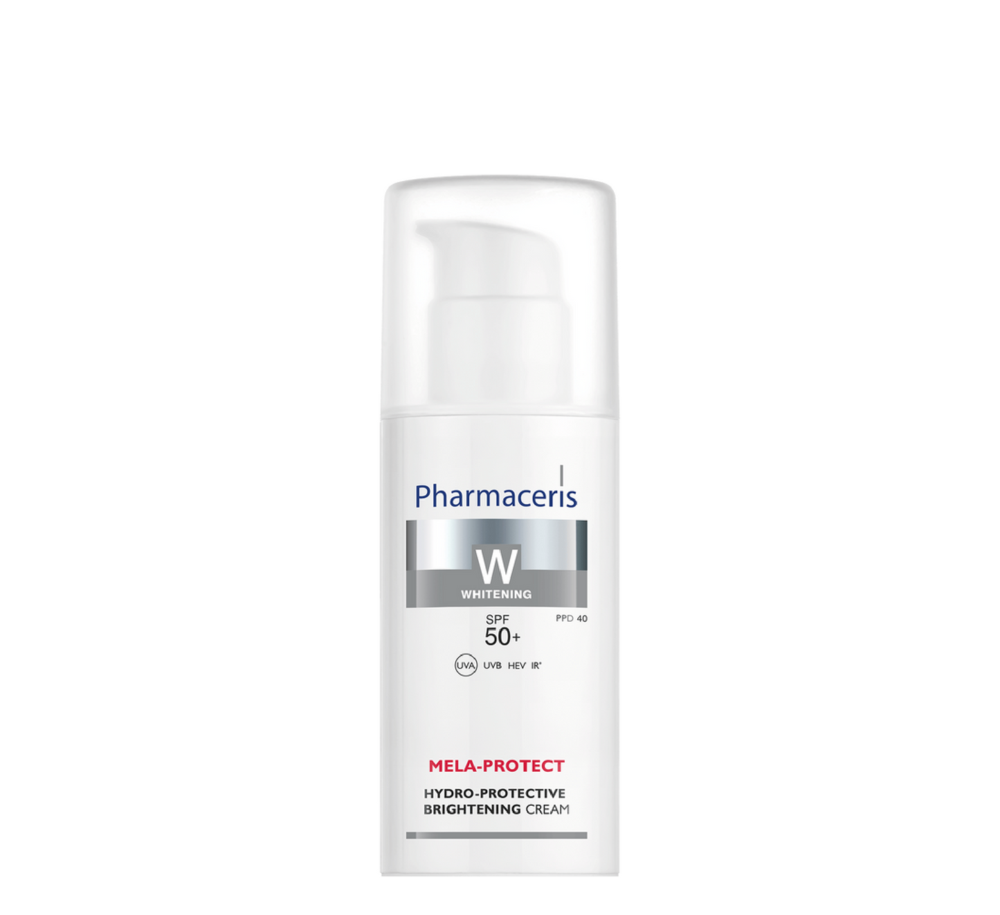 Pharmaceris W MELA-PROTECT ХИДРО-ПРОТЕКТИВЕН ОСВЕТЛУВАЧКИ КРЕМ SPF 50+ *50 мл