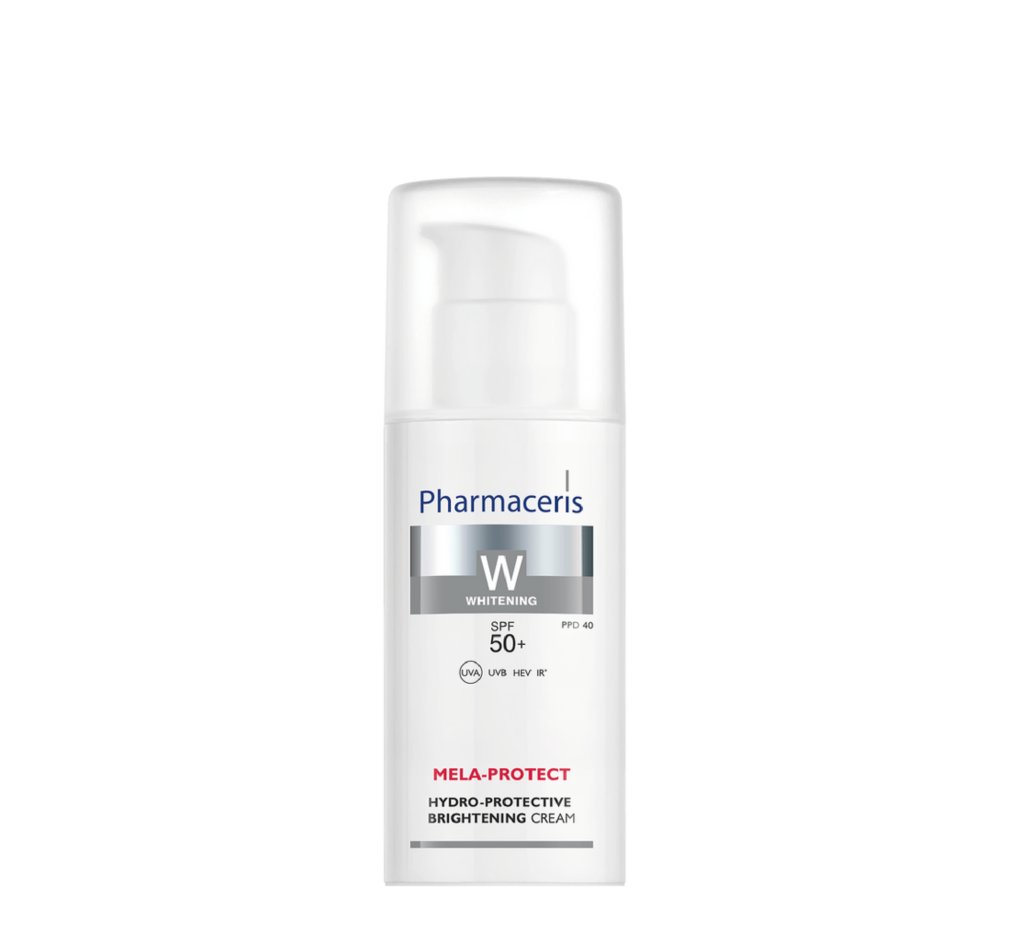 Pharmaceris W MELA-PROTECT ХИДРО-ПРОТЕКТИВЕН ОСВЕТЛУВАЧКИ КРЕМ SPF 50+ *50 мл