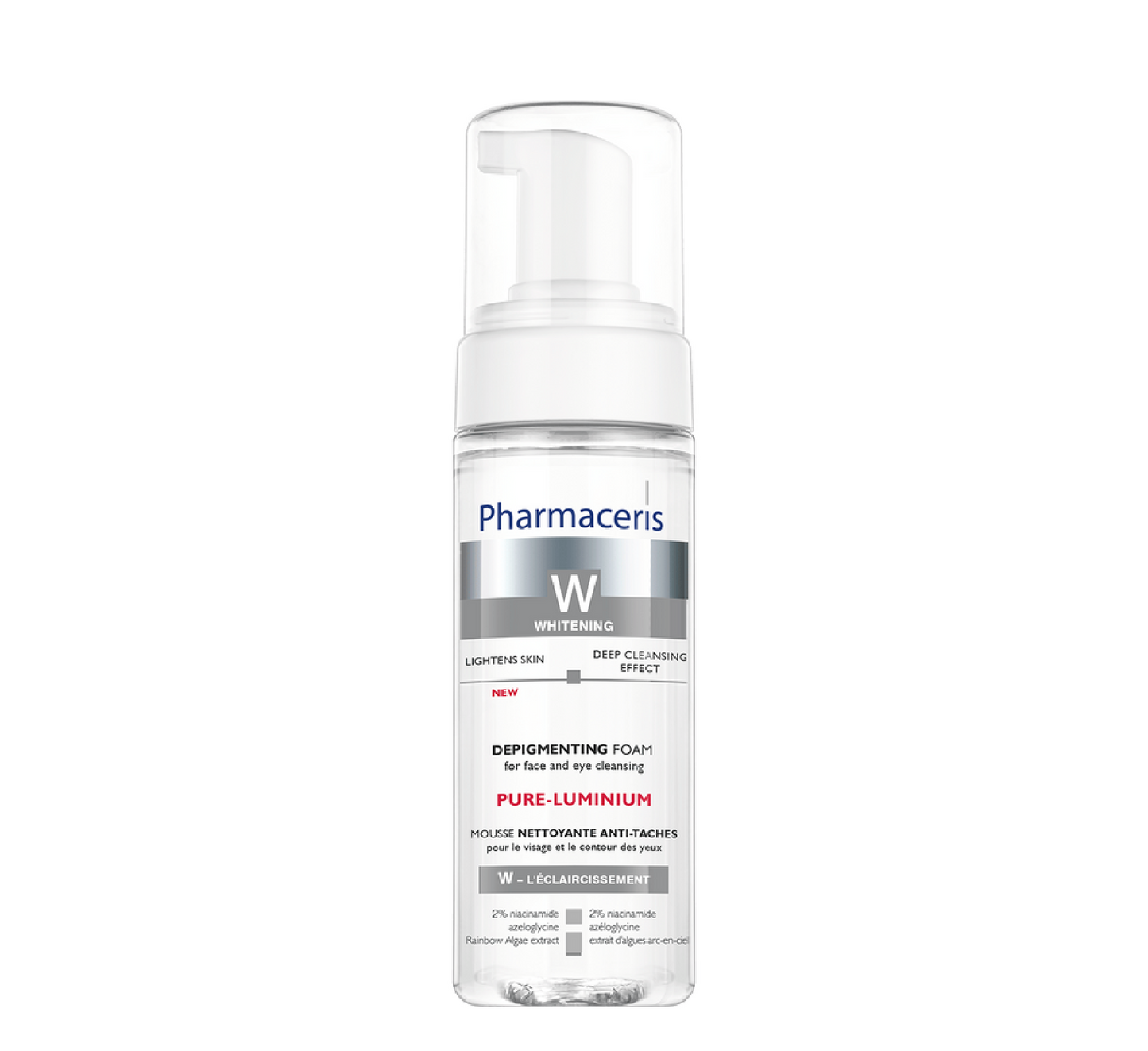 Pharmaceris W ЧИСТА-ЛУМИНИУМСКА ДЕПИГМЕНТИРАЧКА ПЕНА 150 ml