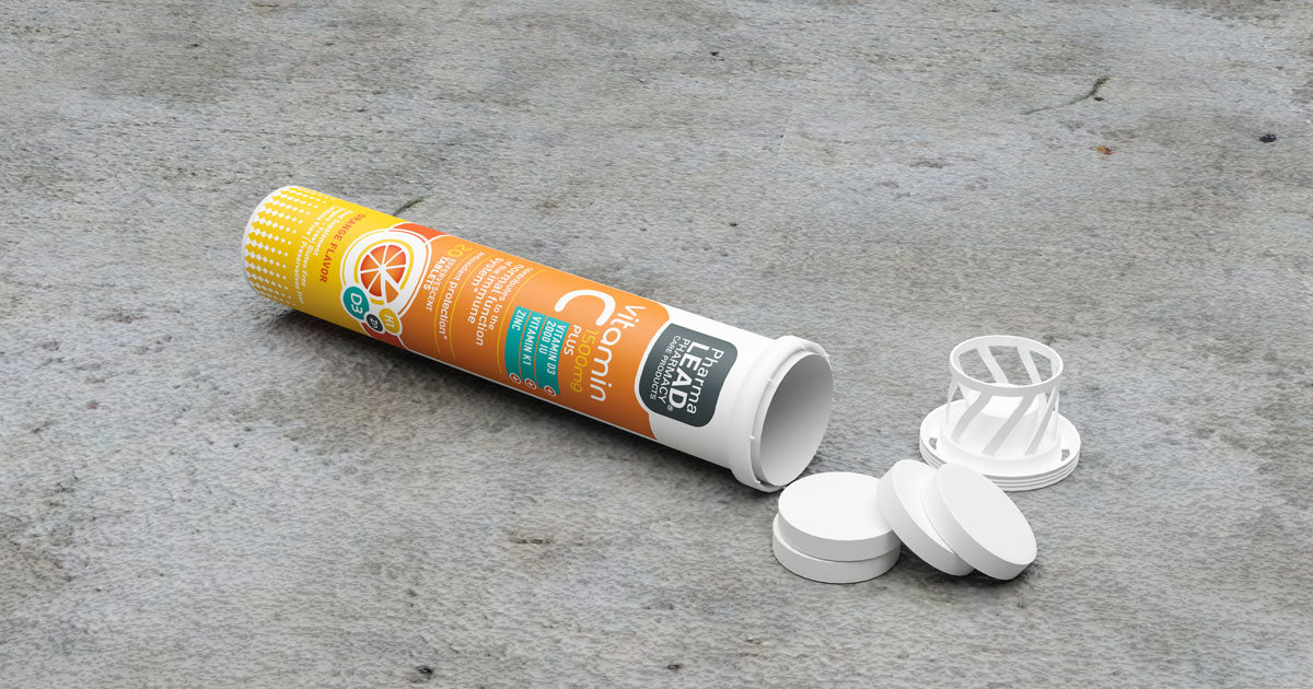 Vitamin C Plus 1500mg Effervescent Tablets