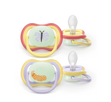 Philips Avent Biberon Rrens Ultra Air Night Time (0-6 Muajsh) *2 парчиња 