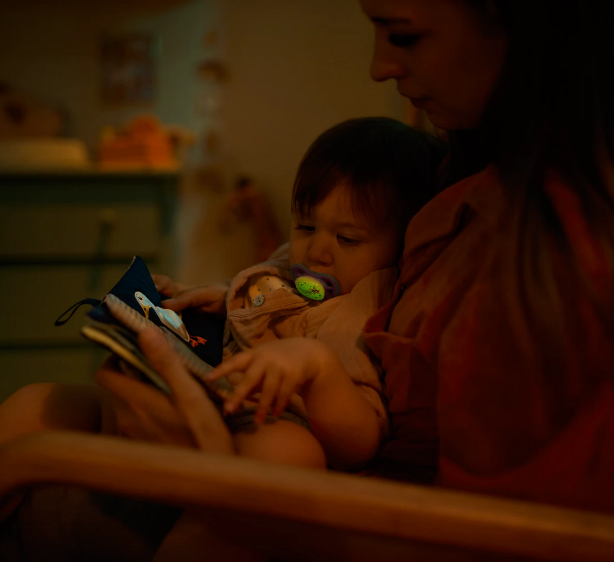 Philips Avent Biberon Rrens Ultra Air Night Time (6-18 Muajsh) *2 copë