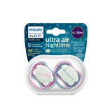 Philips Avent Biberon Rrens Ultra Air Night Time (6-18 Muajsh) *2 copë