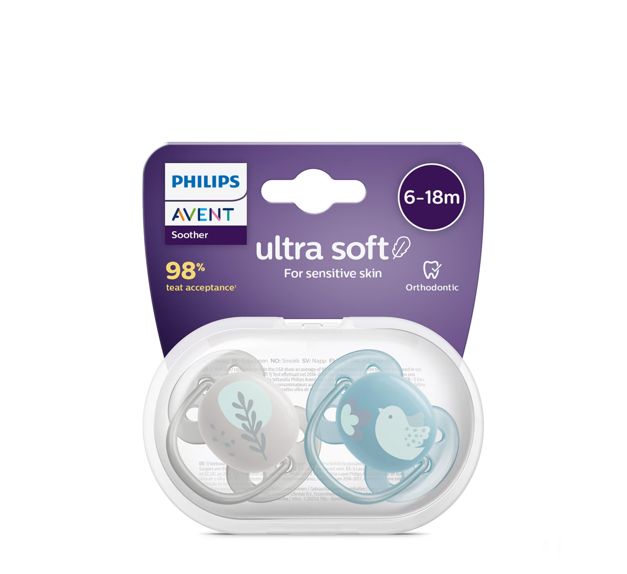 Philips Avent Biberon Rrens Ultra Air Soft (*6-18 muajsh)